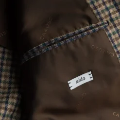 Caruso x Frans Boone x Fox Flannels Aida Jacket Lambswool Merino Gun Club - Jack