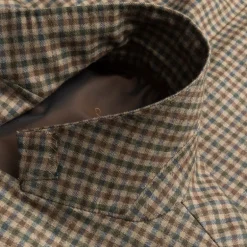 Caruso x Frans Boone x Fox Flannels Aida Jacket Super Fine Merino Gun Club - Clarck