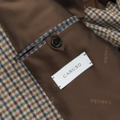Caruso x Frans Boone x Fox Flannels Aida Jacket Lambswool Merino Gun Club - Jack