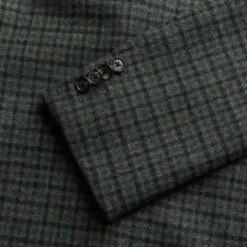 Caruso x Frans Boone x Fox Flannels Aida Jacket Lambswool Merino Gun Club - Gregory