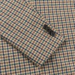 Caruso x Frans Boone x Fox Flannels Aida Jacket Lambswool Merino Gun Club - Jack