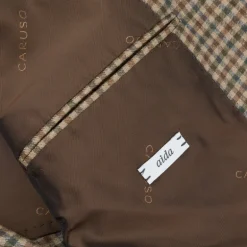 Caruso x Frans Boone x Fox Flannels Aida Jacket Super Fine Merino Gun Club - Clarck