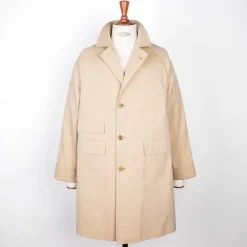 Cohérence Corb II Coat Gabardine Beige