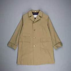 Cohérence Corb II Coat Gabardine Green