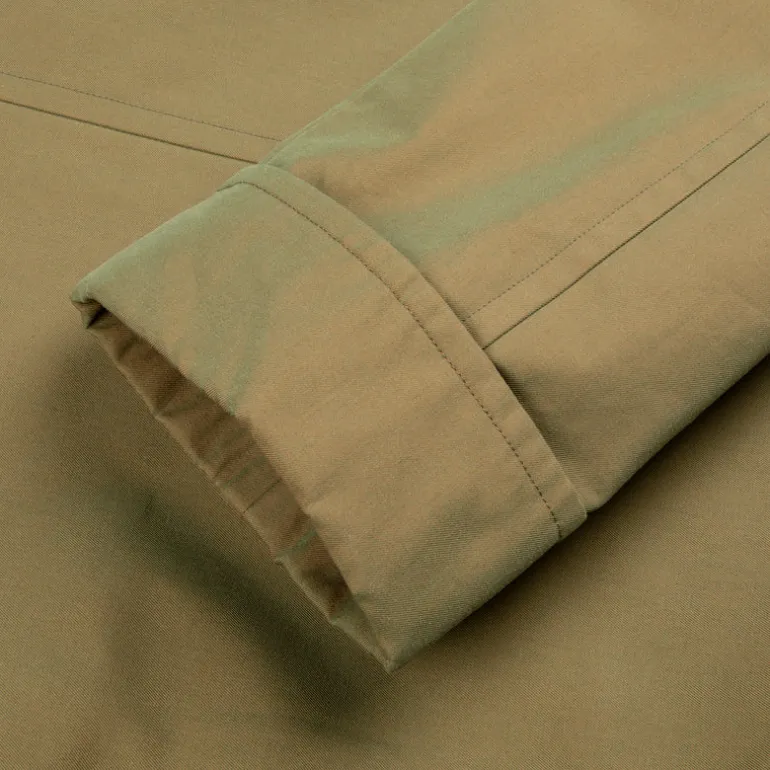 Cohérence Corb II Coat Gabardine Green