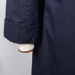 Cohérence Corb II Coat Gabardine Dark Blue