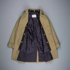 Cohérence Corb II Coat Gabardine Green