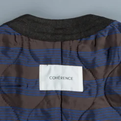 Cohérence Corb II Coat Gabardine Dark Blue