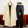 Cohérence Corb II Coat Weather Resistant Light Cotton Sand