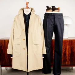 Cohérence Corb II Coat Weather Resistant Light Cotton Sand
