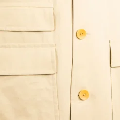 Cohérence Corb II Coat Weather Resistant Light Cotton Sand