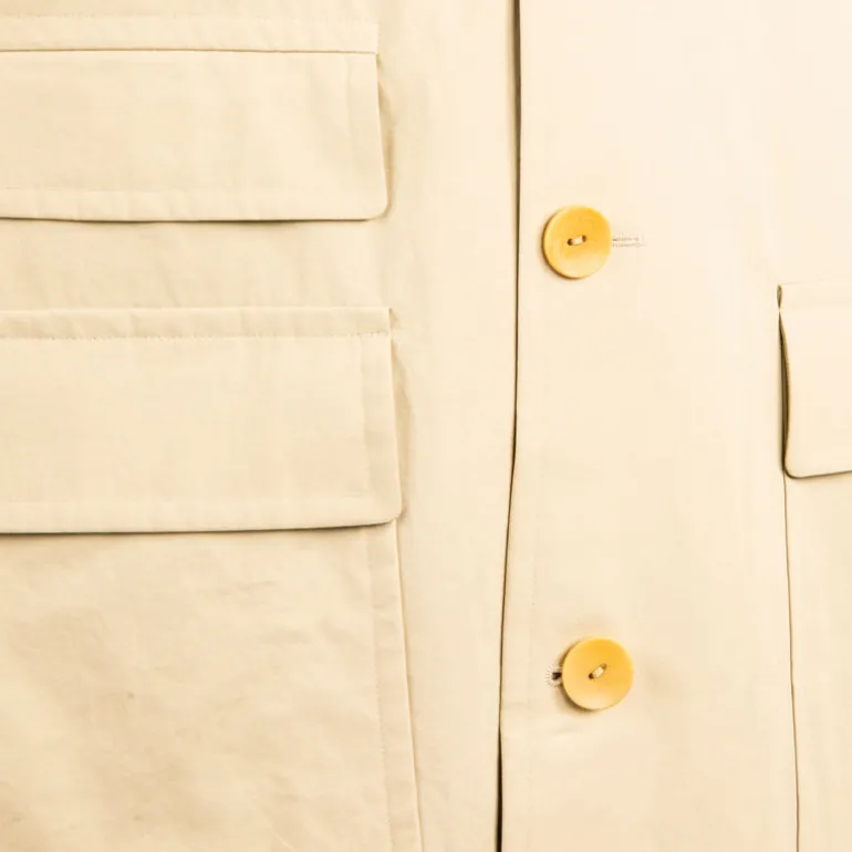 Cohérence Corb II Coat Weather Resistant Light Cotton Sand