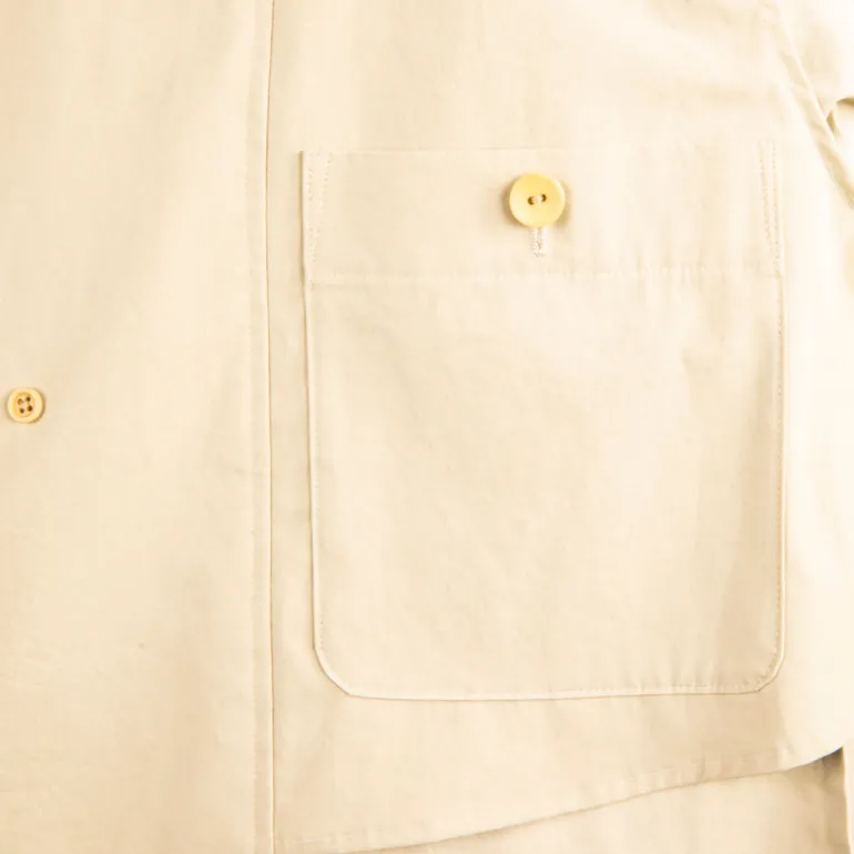Cohérence Corb II Coat Weather Resistant Light Cotton Sand