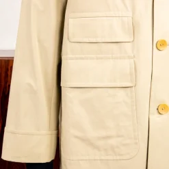 Cohérence Corb II Coat Weather Resistant Light Cotton Sand