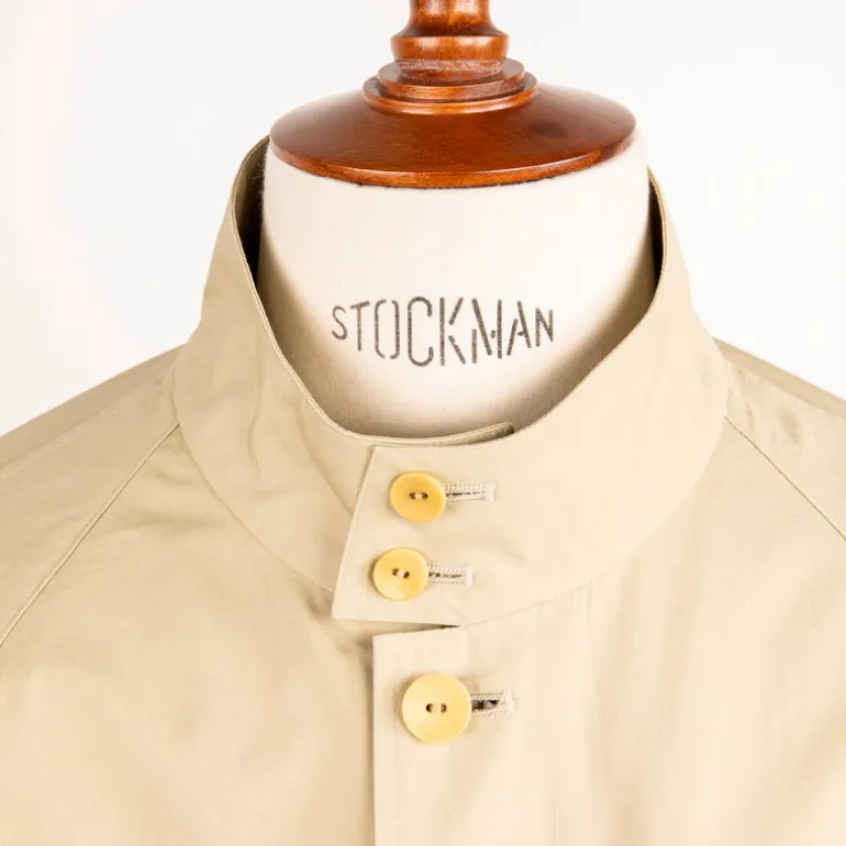 Cohérence Gianni Weather Resistant Light Cotton Jacket Sand