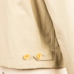 Cohérence Gianni Weather Resistant Light Cotton Jacket Sand