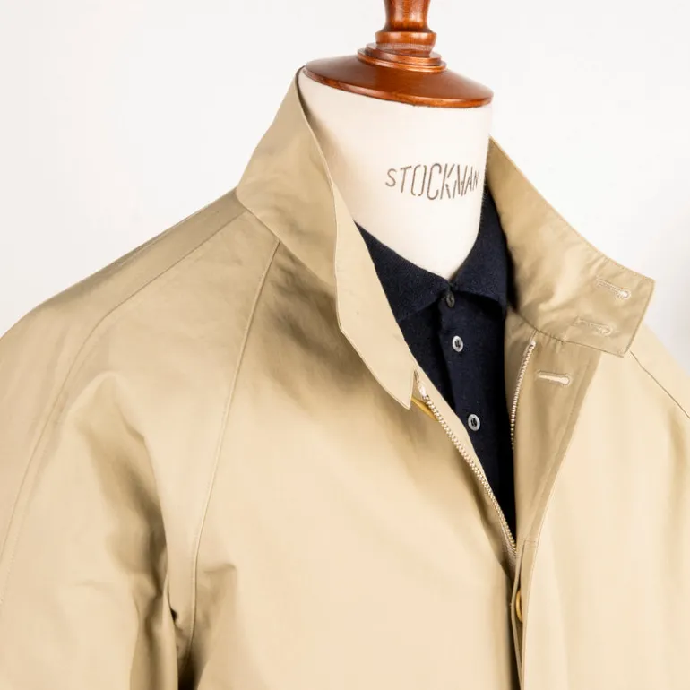 Cohérence Gianni Weather Resistant Light Cotton Jacket Sand