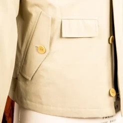 Cohérence Gianni Weather Resistant Light Cotton Jacket Sand