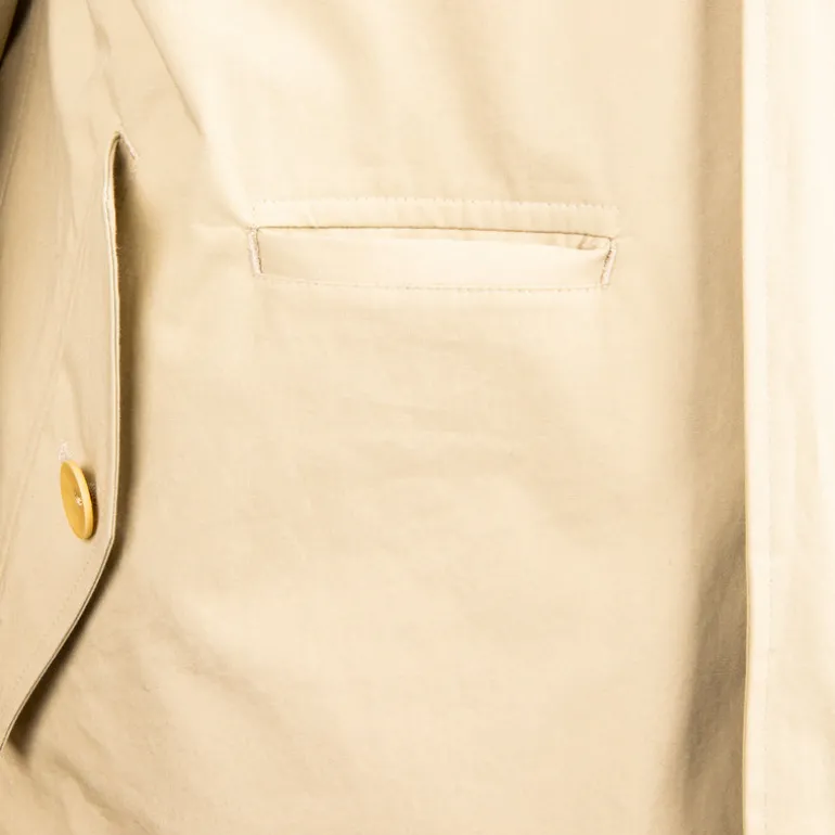 Cohérence Gianni Weather Resistant Light Cotton Jacket Sand