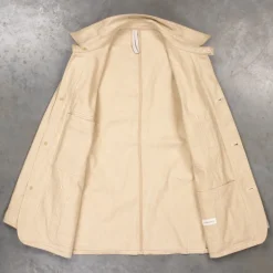 Cohérence Jackson Jacket Linen Cotton Chevron Ivory