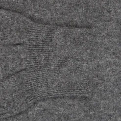 Comme des Garçons PLAY Mens Pullover Gold Heart Charcoal