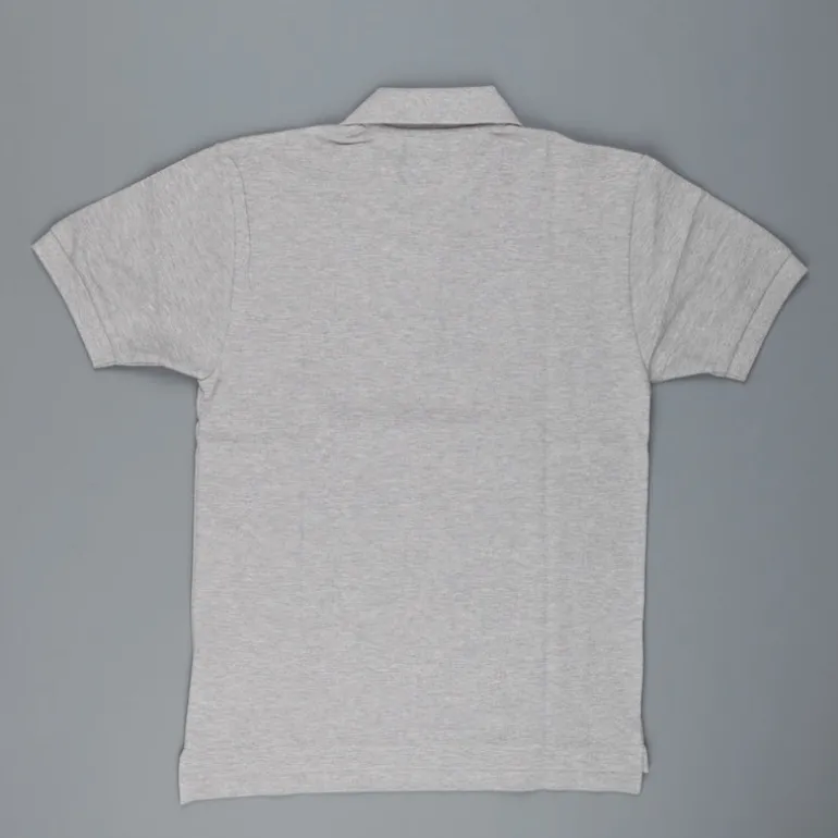 Comme des Garçons PLAY polo shirt grey melange