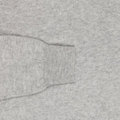 Comme des Garçons PLAY V-Neck Pullover Light Grey White Heart