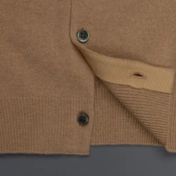 Comme des Garçons PLAY Woman cardigan beige white heart