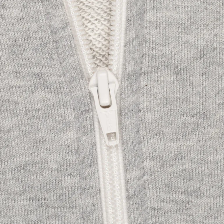 Comme des Garçons PLAY Zip hooded sweatshirt grey