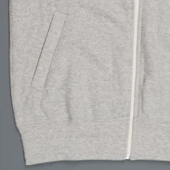 Comme des Garçons PLAY Zip hooded sweatshirt grey