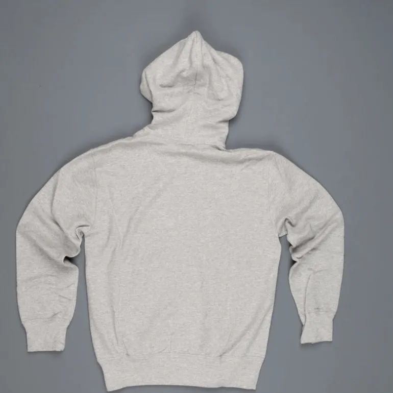 Comme des Garçons PLAY Zip hooded sweatshirt grey