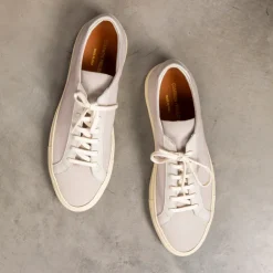 Common Projects Achilles in Canvas Light Grey