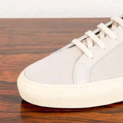 Common Projects Achilles in Canvas Light Grey