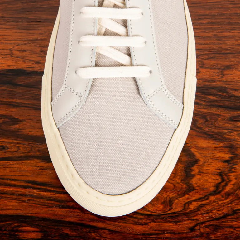 Common Projects Achilles in Canvas Light Grey