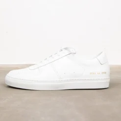Common Projects BBall Low In Leather White