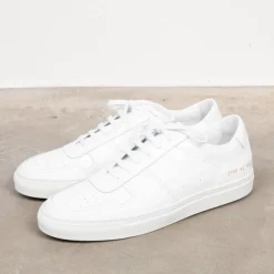 Common Projects BBall Low In Leather White