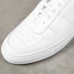 Common Projects BBall Low In Leather White