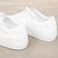Common Projects BBall Low In Leather White