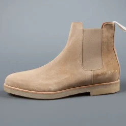 Common Projects Chelsea Boot in Tan Suede