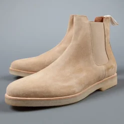 Common Projects Chelsea Boot in Tan Suede