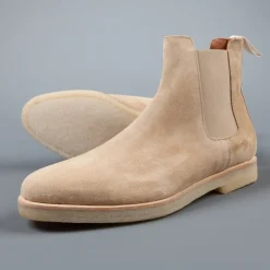Common Projects Chelsea Boot in Tan Suede