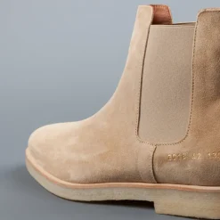 Common Projects Chelsea Boot in Tan Suede