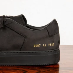 Common Projects Decades in Nubuck Black