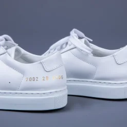 Common Projects Kids Bball Low in Leather White