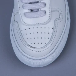 Common Projects Kids Bball Low in Leather Grey