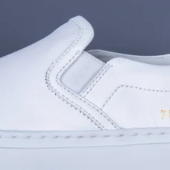 Common Projects Kids Slip-On Leather White