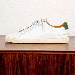 Common Projects Retro Low Profile White/Green