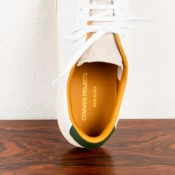 Common Projects Retro Low Profile White/Green