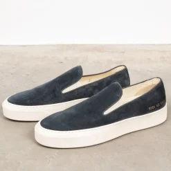 Common Projects Slip-on Navy Suede
