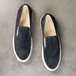 Common Projects Slip-on Navy Suede
